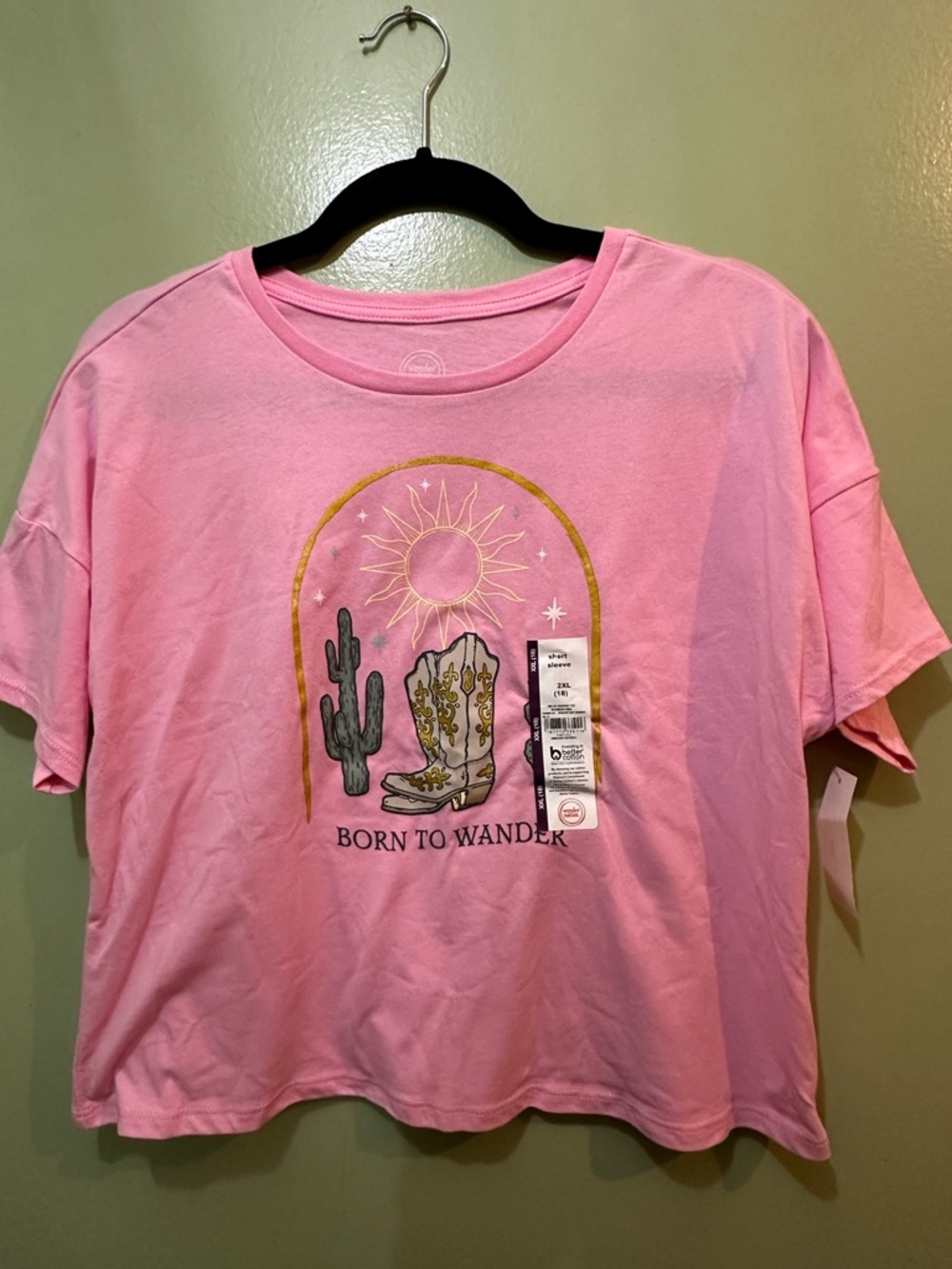 2- Girls Westerns Graphic Tees